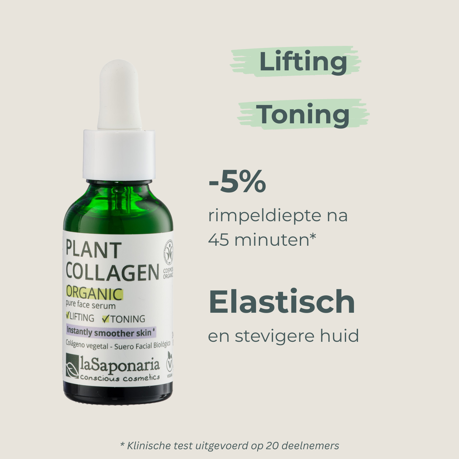 La Saponaria Plant Collagen Serum